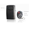 thumbnail image 1 of Alarma de vibración inalámbrica con control remoto de 120 dB para seguridad del hogar, motocicleta, puerta de automóvil, ventana, alarma antirrobo, 1 of 3