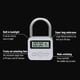 thumbnail image 2 of Smart Time Lock, bloqueo de tiempo máximo de 99 horas con pantalla LCD, temporizador electrónico multifunción para viajes, 2 of 4
