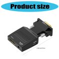 thumbnail image 5 of HDTV to VGA Adapter Converters Output Computer Set Top Box Connector Dongle, 5 of 9
