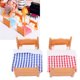 thumbnail image 1 of CAMA de MUñeca LITERA CON PLÁSTICO DE PLÁSTICO EN MINIATURA Casa de Muñeca Cama Doble para Niños Regalos, 1 of 7