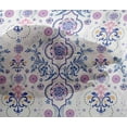 thumbnail image 5 of oneOone Viscose Chiffon Dark Blue Fabric Block Sewing Material Print Fabric By The Yard 42 Inch Wide, 5 of 5