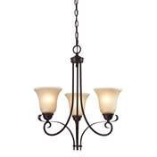 Cornerstone Lighting  1003CH  Chandeliers  Brighton  Indoor Lighting  ;Oil Rubbed Bronze