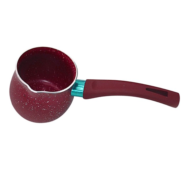 Warmer Portable Handle Pot Saucepan for Outdoor Camping Picnic Red