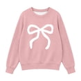 thumbnail image 6 of Atogsazn Kids Girls Knitted Sweater Childrens Casual Long Sleeve Pullover Sweaters Fall Winter Tops Clothes Pink 9-10 Years Fashion, 6 of 7