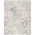 thumbnail image 5 of SAFAVIEH Glamour Charmaine Floral Wool Area Rug, Grey/Blue, 4' x 6', 5 of 9