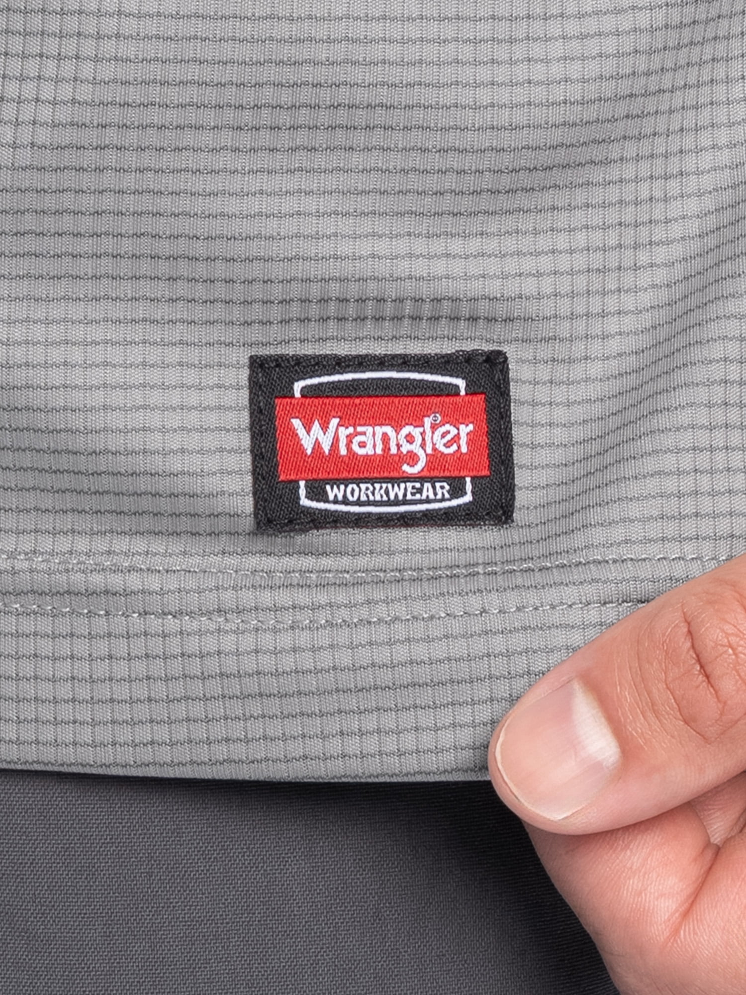 Wrangler Workwear Men’s Performance Knit Ripstop Hoodie with Sun Protection, Size S-3XL