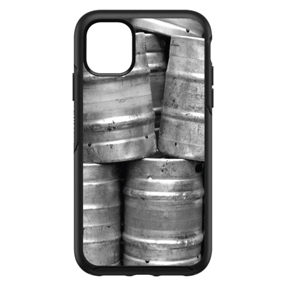 DistinctInk Custom SKIN / DECAL compatible with OtterBox Symmetry for iPhone 11 Pro (5.8" Screen) - Beer Kegs
