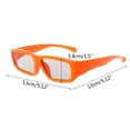 thumbnail image 4 of Osdhezcn Kids Polarized Passive 3D Glasses Stereo Glasses for TV Real D 3D Cinemas, 4 of 13