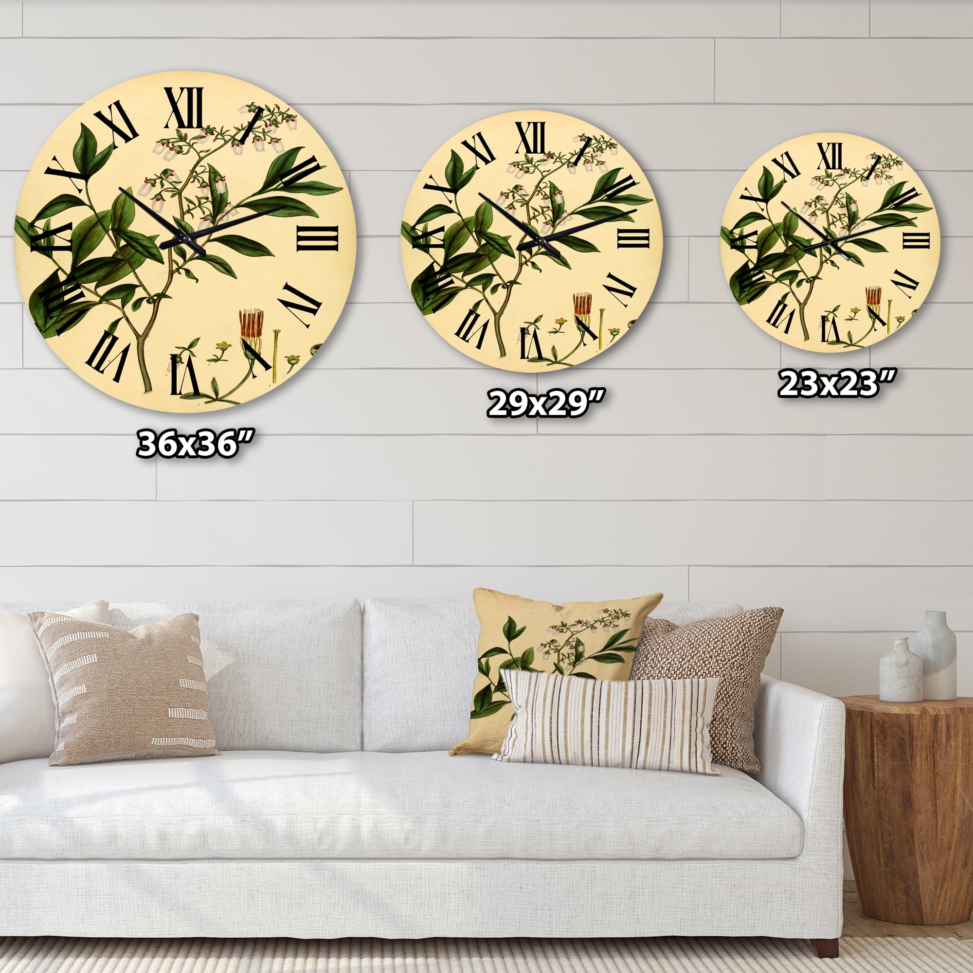 Designart 1 in Traditional Wall Clock