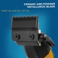 thumbnail image 6 of VGR 285 Fresh Fade Hair Clippers for Men, 9000RPM Professional Barber Clippers for Hair Cutting, Cordless Small Hair Trimmer Lightweight Versatile Barber Kit with 6 Magnetic Guide Combs, LED Display, 6 of 7
