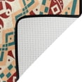 thumbnail image 4 of SKYSONIC Area Rug Carpet Arabesque Ornament Doormat for Hardwood Floor Entrance Living Room Bedroom 2'7"x1'8" (31x20 in), 4 of 6