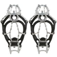 thumbnail image 2 of Crampons de Traction à 18 Pointes Femmes Hommes Antidérapants pour Glace Neige, 2 of 8