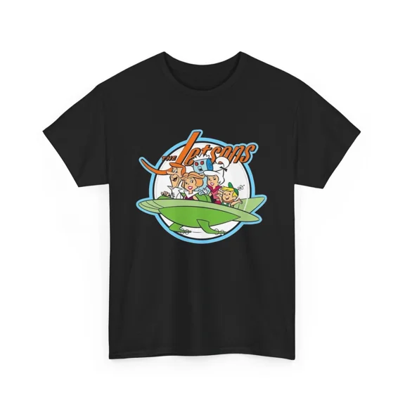 Retro Jetsons Tee, Cartoon T-Shirt, Vintage Shirt, Nostalgic Top