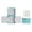 ice blue, variant on Paint Palette Box, Airtight Paint Saver Palette Box Brush Cleaner for Watercolor
