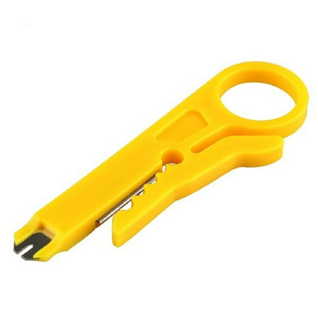 

Mortilo 1pcs RJ45 Cat5 Punch Down Tool Network LAN Cable Wire Cutter Stripper Tool