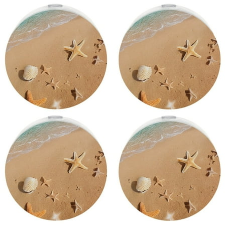 

Automatic Night Lights Plug into Wall for Kids & Adults Seashell Beach Dusk to Dawn Sensor Nightlights for Room Bedroom Bathroom Hallway Kitchen