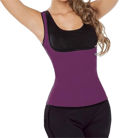 Fresh Fab Finds FFF-Purple-XXXXL-GPCT1235 Body Shaper, Purple - 4XL