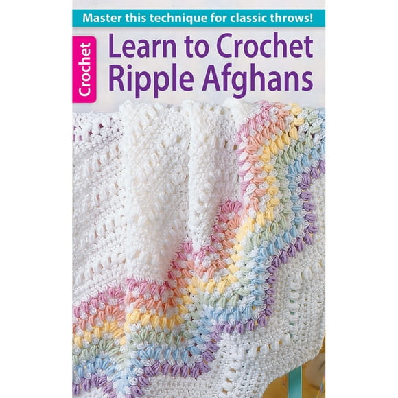 Leisure Arts-Learn To Crochet Ripple Afghans-LA-75474