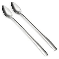 Norpro Stainless Iced Tea Spoons, 2-Piece Set, 8-1/4-inch/21cm, As Shown