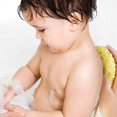 thumbnail image 3 of Juego de 3（9.5*8.5*4.5cm） Esponja de baño para ducha Esponja corporal natural Textura de panal Esponja de baño vegetal para bebés Mujeres Hombres Esponjas de baño corporal 3 colores, 3 of 5