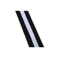 thumbnail image 2 of Cinturón Unisexo De Lona Con Hebilla Deslizante De Metal Negro - Hebilla Plana (Rayas) Una Talla, 2 of 5