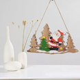 thumbnail image 4 of Letrero Colgante de Puerta de Navidad licencia de Rústica Decoración Artesanal Divertida Adornos Navideños para Pared Oficina Navidad Decoración I yotijar Signo colgante, 4 of 7
