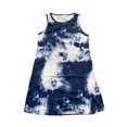 thumbnail image 3 of Débardeurs pour Femmes Athletic Works Mode Décontractée Sans Manches Robe d'Été Imprimée Col Rond, 3 of 4