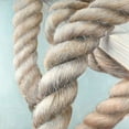 thumbnail image 2 of Atelier B Art Studio 12x12 White Modern Wood Framed Museum Art Print Titled - Boat Rope Knot Closeup, 2 of 4