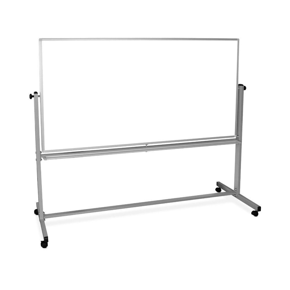 Offex Reversible Mobile 72"x40" Dry Erase Whiteboard Walmart