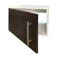 thumbnail image 4 of Gabinete Flotante para Baño Sin Llave Y Ovalin (Blanco/WENGUE) DECOMOBIL GABINETE DE ALMACENIMIENTO, 4 of 4