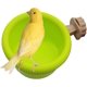 thumbnail image 1 of Baño para pájaros enjaulado multifunción Jaula para pájaros Suministros para loros Bañera para percha, 1 of 5