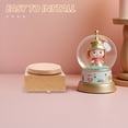 thumbnail image 1 of CATIEBYE Rotating Music Box Base Wooden Light Brown for Handmade Music Box Projects, 1 of 6