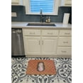 thumbnail image 3 of Carolines Treasures BB7378RUG Polkadot Hedgehog Watercolor Machine Washable Memory Foam Mat, 3 of 4