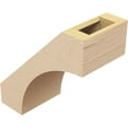 thumbnail image 5 of Ekena Millwork 5"W x 10"D x 10"H Westlake Rough Cedar Woodgrain TimberThane Knee Brace, Primed, 5 of 6