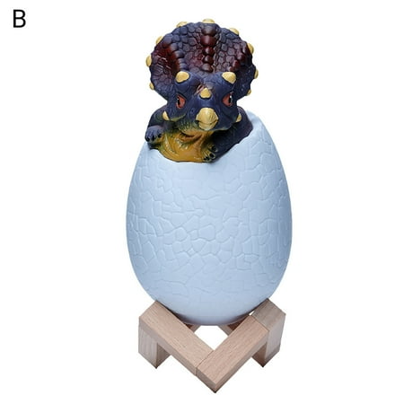 

GoldHub Bedside Lamp USB Charging Eye Protection Birthday Gift 3D Dinosaur Egg Night Light for Bedroom