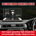 TUIBELY HUD GPS Phone Holder Car Navigation Stand Smart Reflector