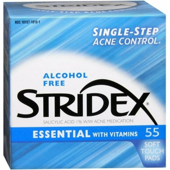 Stri-Dex Daily Care Essential With Vitamins Pads 55 Each