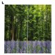 thumbnail image 3 of Advancent Paquete de 2 cortinas de poliéster para colgar en la pared, tela decorativa lavable, suministros para el hogar para baño, sala de estar y Sombras de ventana L Advancent HA010904-03, 3 of 6