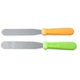 thumbnail image 2 of Cheese Spatula Steel Sandwich Handheld Butter Spreader Breakfast Accessories Cream Scraper Home Kitchen Decoration Tools Orange Handle, 2 of 8