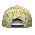 thumbnail image 4 of Dad Hat Lemon Fresh Yellow Fruit Summer Adjustable Baseball Cap with Cute Retro Vintage Floral Pattern for Lemon Lover, 4 of 8