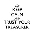 thumbnail image 2 of CafePress - Keep Calm And Trust Your Treasurer Mugs - 11 oz Ceramic Mug - Novelty Coffee Tea Cup, 2 of 4