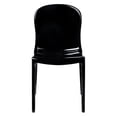 thumbnail image 4 of Commercial Seating Products Genoa Polycarbonate Dining Chair - White-Color:White,Quantity:1, 4 of 9