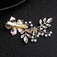 thumbnail image 5 of Horquilla de aleación de oro hecha a mano, horquilla de flor, horquilla nupcial, accesorios para el cabello de boda para mujer, adecuados para uso diario y duraderos.,WZ-1533R, 5 of 5