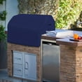 thumbnail image 2 of Covers & all Built-in Outdoor Grill Cover, Durable 12 Oz Waterproof Cover Max Material with Air Pocket & Elastic for Snug Fit (36" W x 26" D x 24" H Inches, Blue), 2 of 5