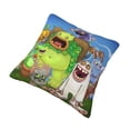 thumbnail image 4 of My Singing Monsters Square Pillow Case Pillow Holder Soft Decorative Pillow Sham Cushion Cases Pillowcase 12"X12", 4 of 7