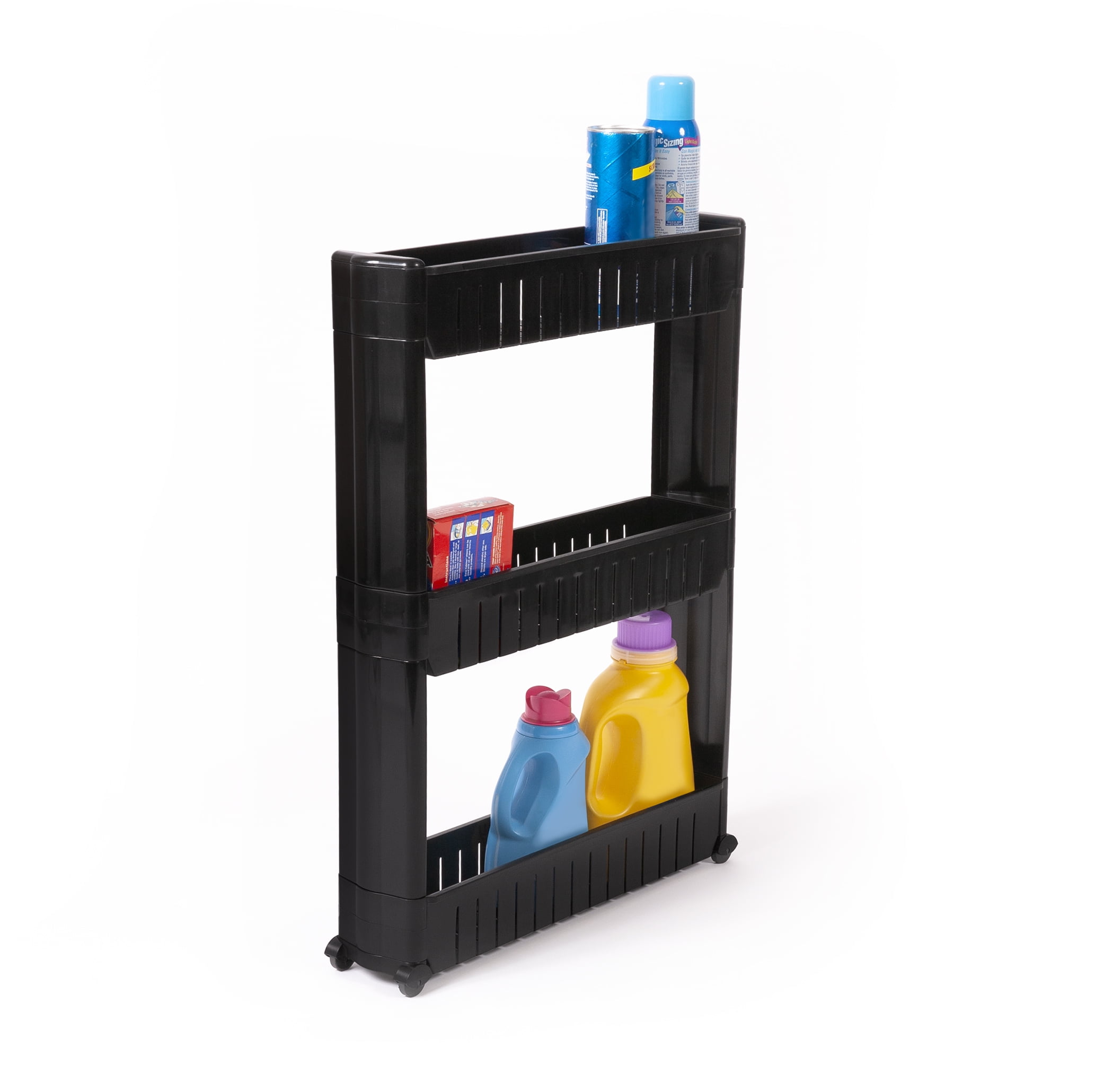 Slide-A-Shelf Made-To-Fit 3 Tier Adjustable Tower Cabinet