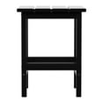 thumbnail image 6 of Westin Outdoor Patio Plastic Side Accent Table, Black, 6 of 7