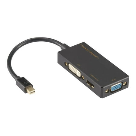 UPC: 0662774040240 | SIIG Mini DisplayPort to 4K HDMI/DVI/VGA 3-in-1 Adapter