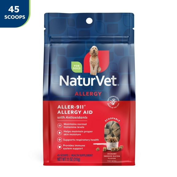 NaturVet Scoopables Aller-911 Allergy Aid Dog Supplements