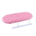 thumbnail image 1 of Luzkey Mini Ironing Board Tabletop Foldable Portable Countertop Accessories with Removable Washable Cover And Non Slip Foot Pads for Garment Care Suitable Fo Pink, 1 of 8